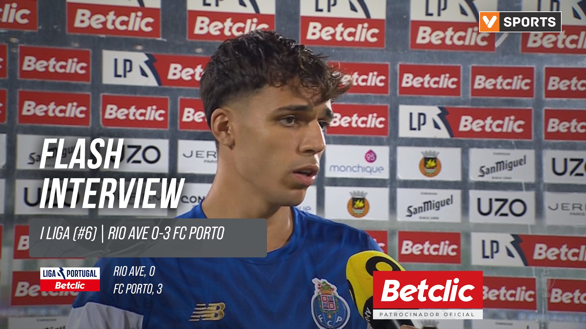 I Liga (#6) | Rio Ave 0-3 FC Porto: Flash Interview Gabri Veiga