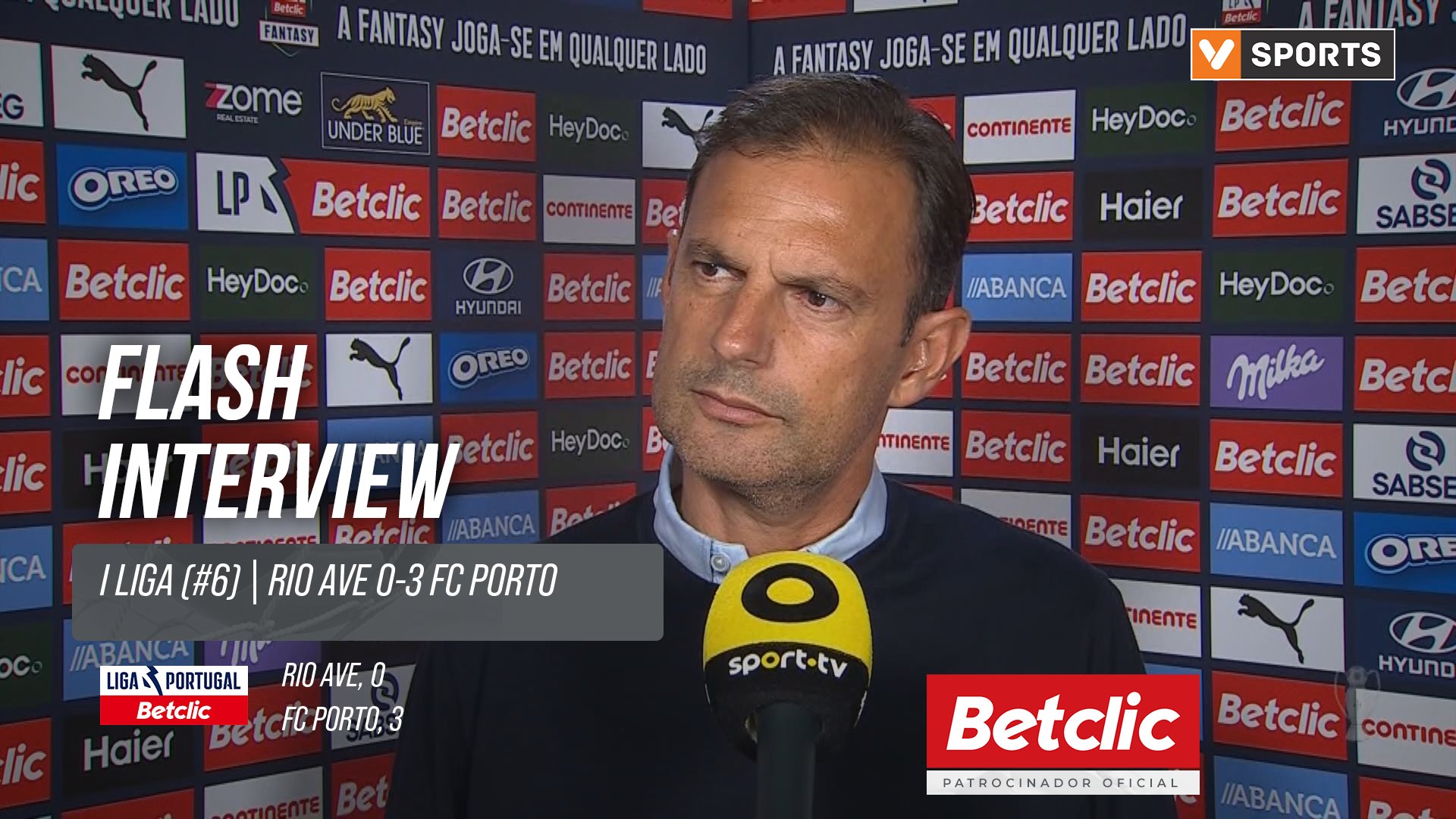 I Liga (#6) | Rio Ave 0-3 FC Porto: Flash Interview Sylaidopoulos