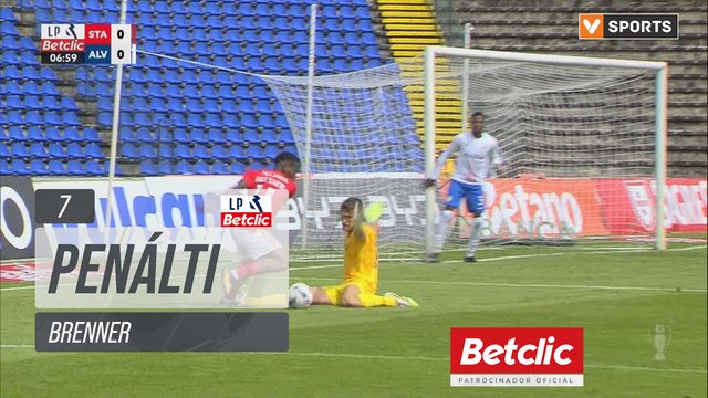 Santa Clara, Penálti, Brenner aos 7'