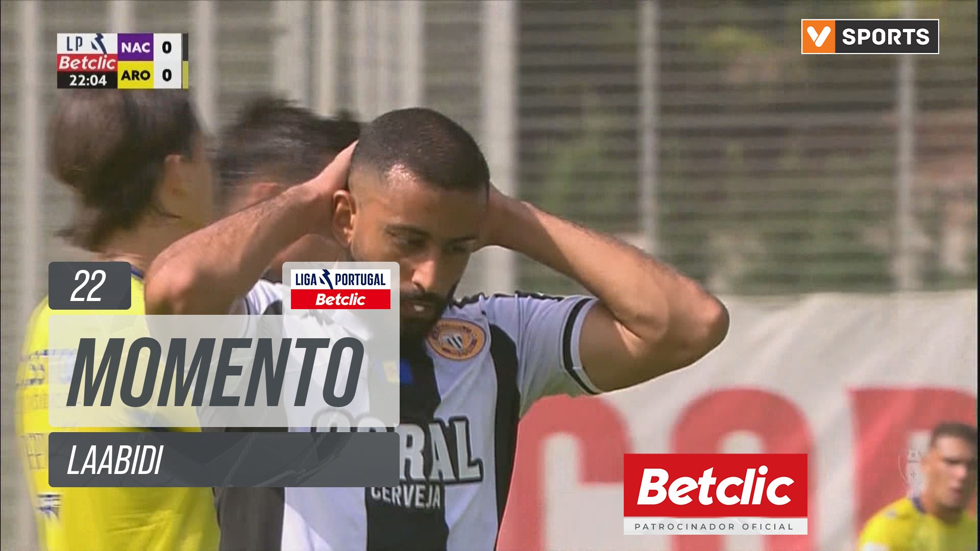 Nacional, Jogada, Laabidi aos 22'