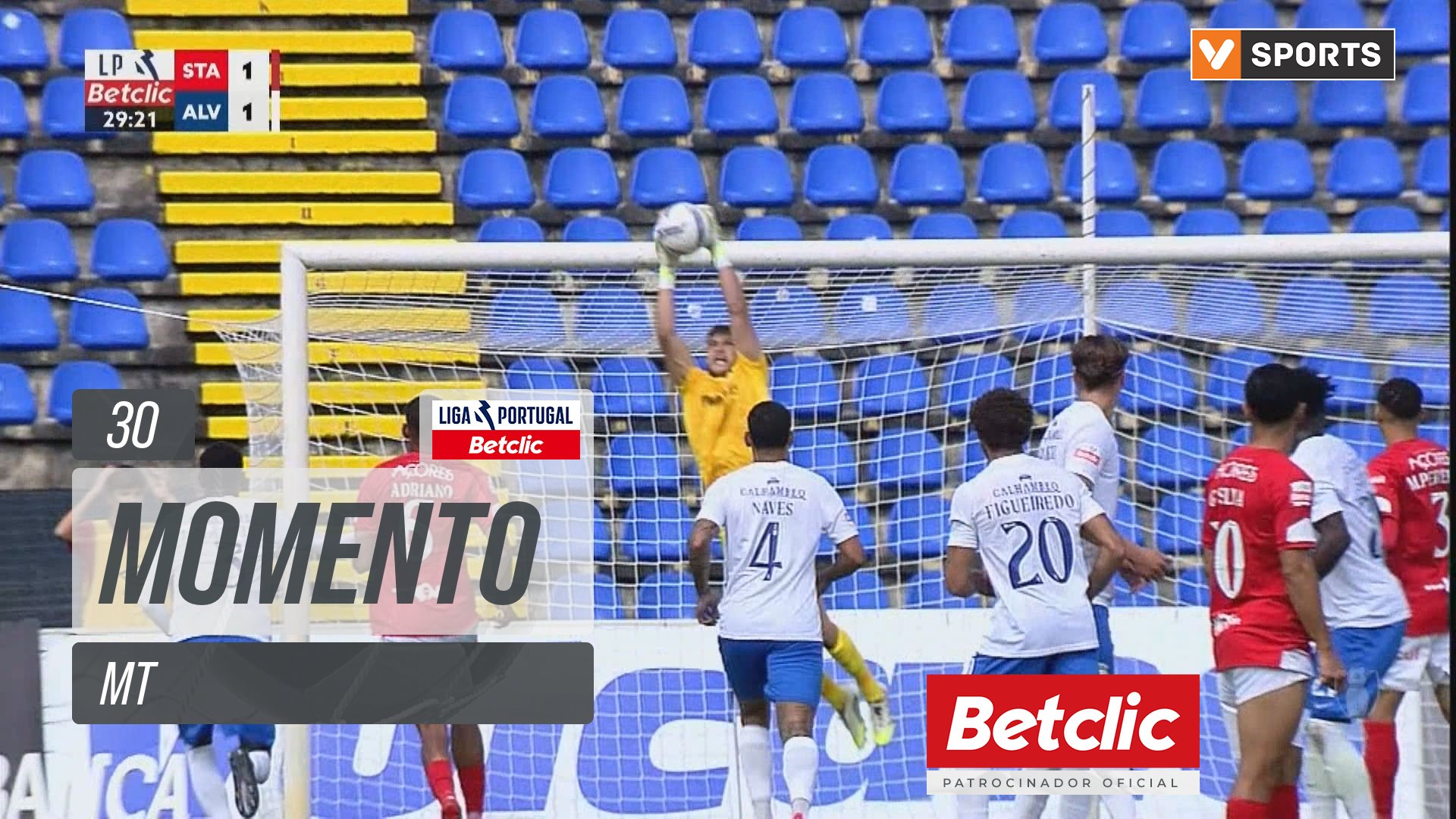 Santa Clara, Jogada, MT aos 30'