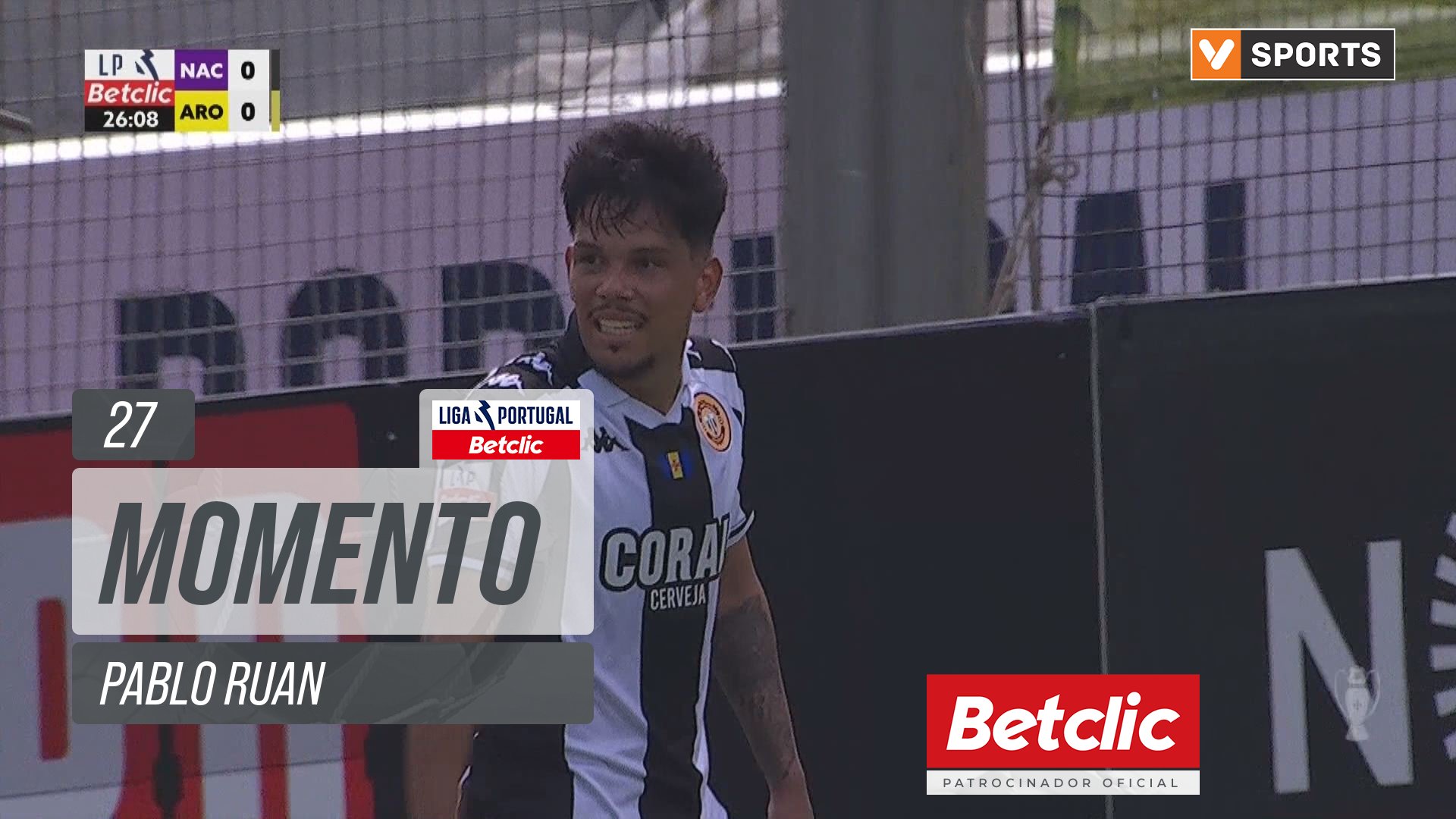 Nacional, Jogada, Pablo Ruan aos 27'