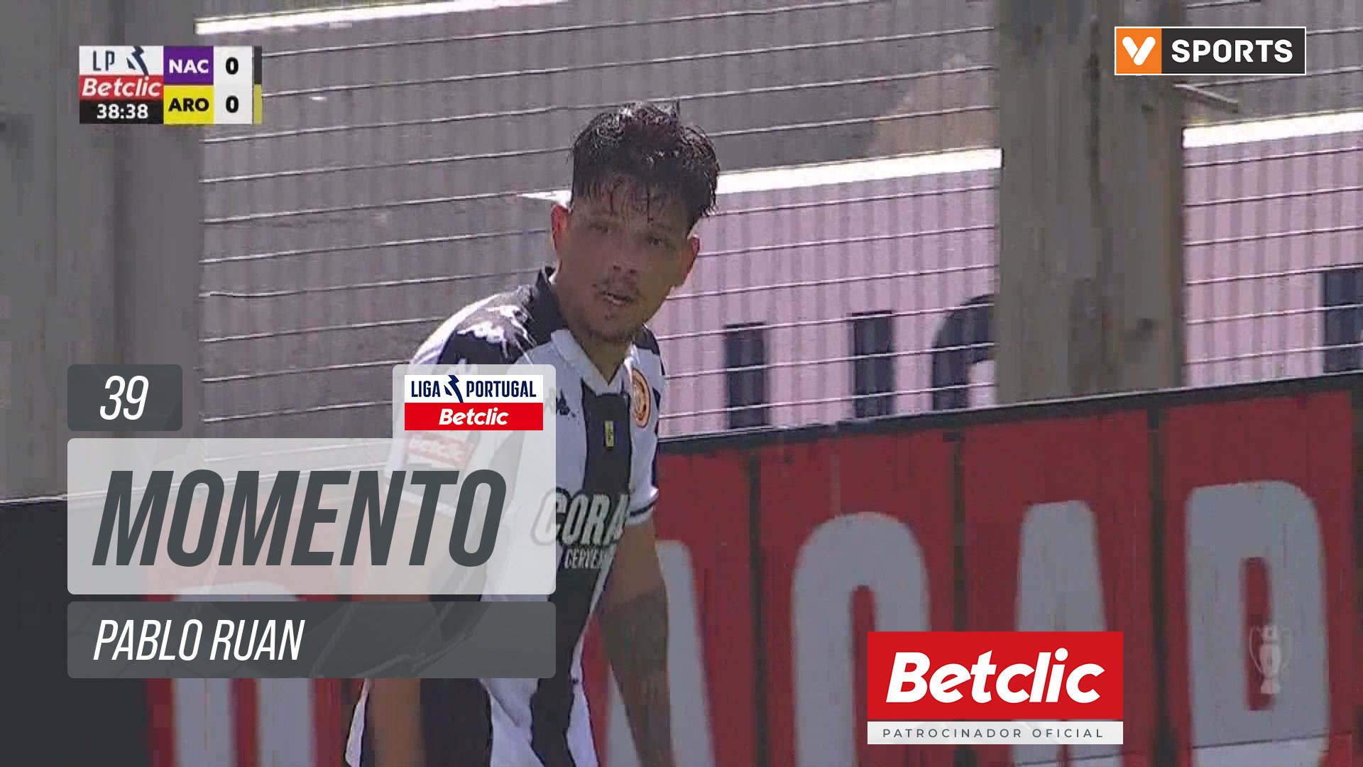 Nacional, Jogada, Pablo Ruan aos 39'