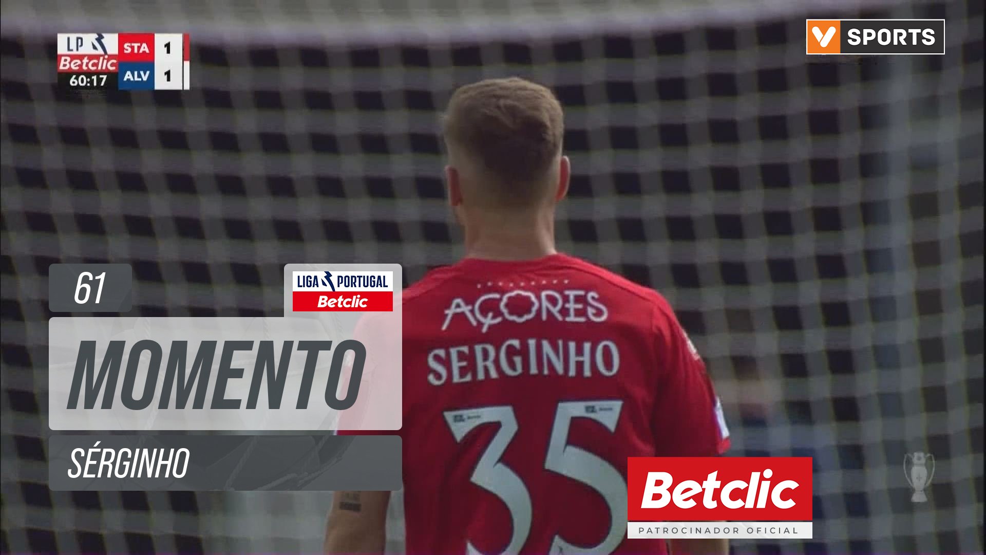 Santa Clara, Jogada, Sérginho aos 61'