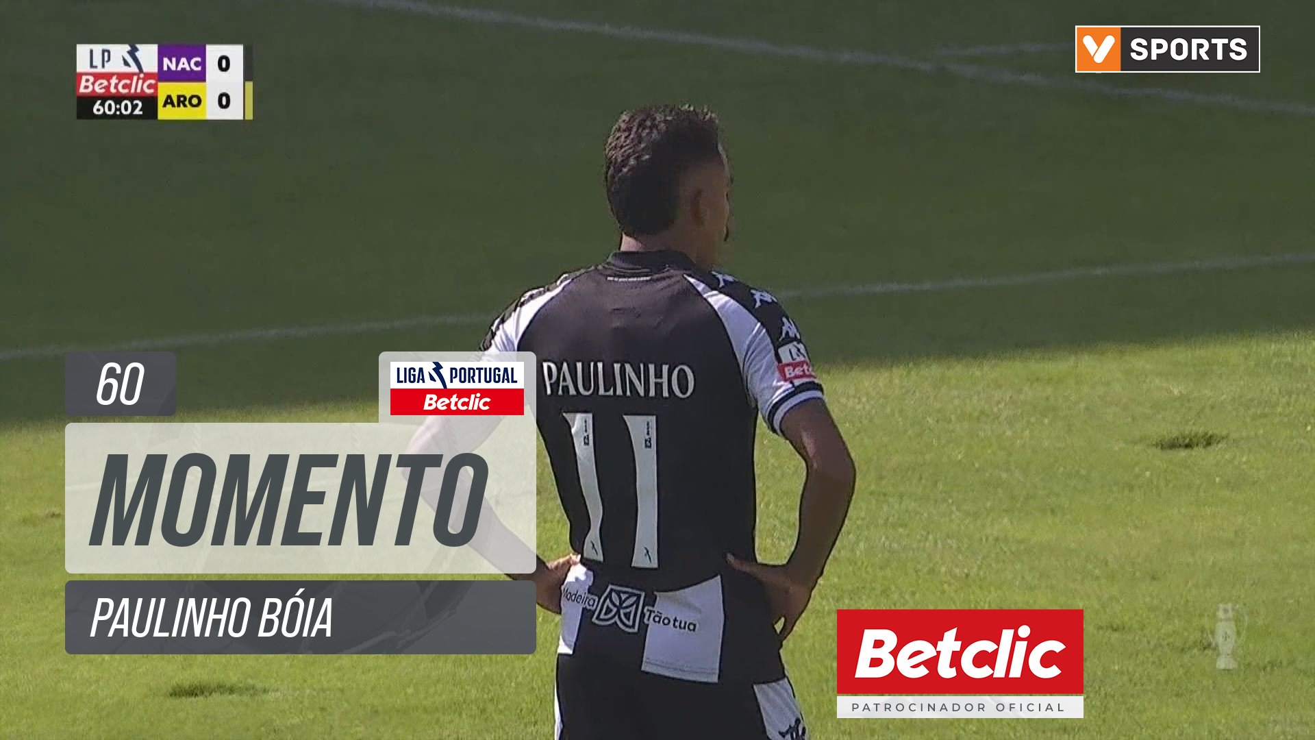 Nacional, Jogada, Paulinho Bóia aos 60'