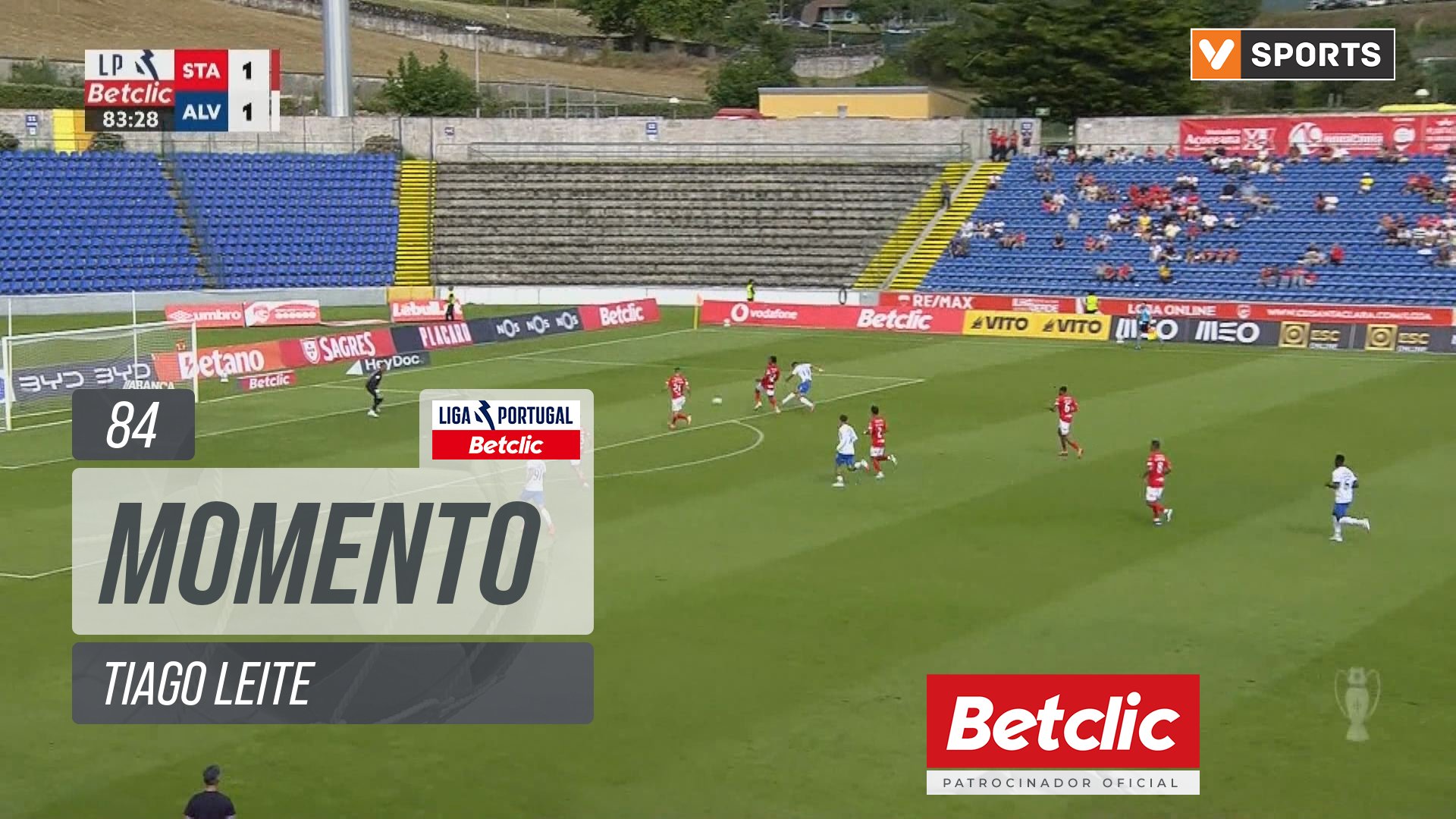 Alverca, Jogada, Tiago Leite aos 84'