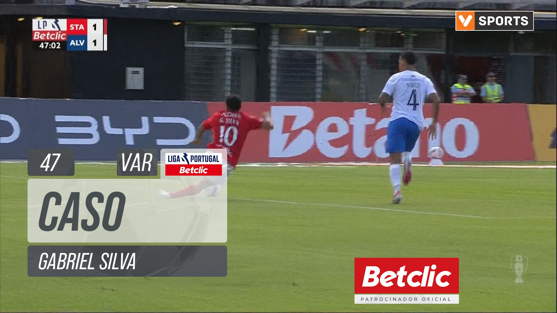 Santa Clara, Caso, Gabriel Silva aos 47'