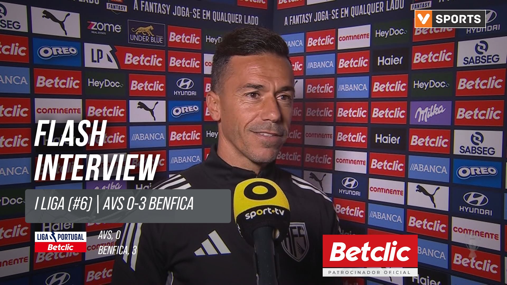 I Liga (#6) | AVS 0-3 Benfica: Flash Interview Fábio Espinho
