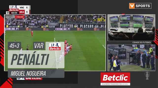 Vitória SC, Penálti, Miguel Nogueira aos 45'+3'