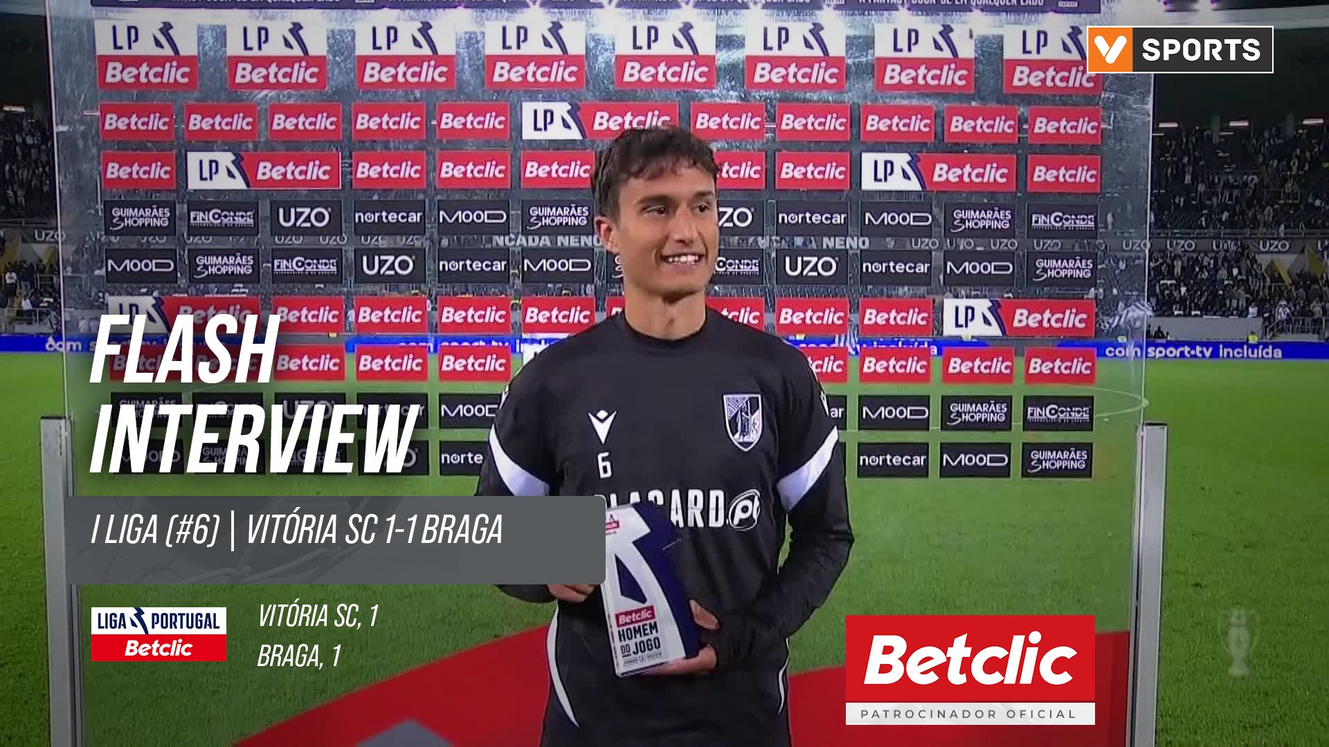 I Liga (#6) | Vitória SC 1-1 Braga: Flash Interview M. Mitrović