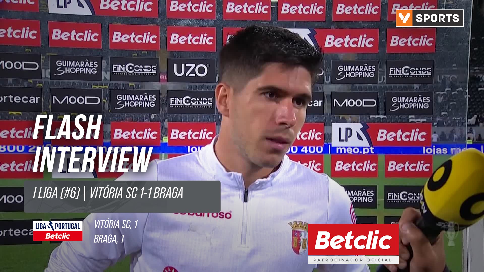 I Liga (#6) | Vitória SC 1-1 Braga: Flash Interview Fran Navarro