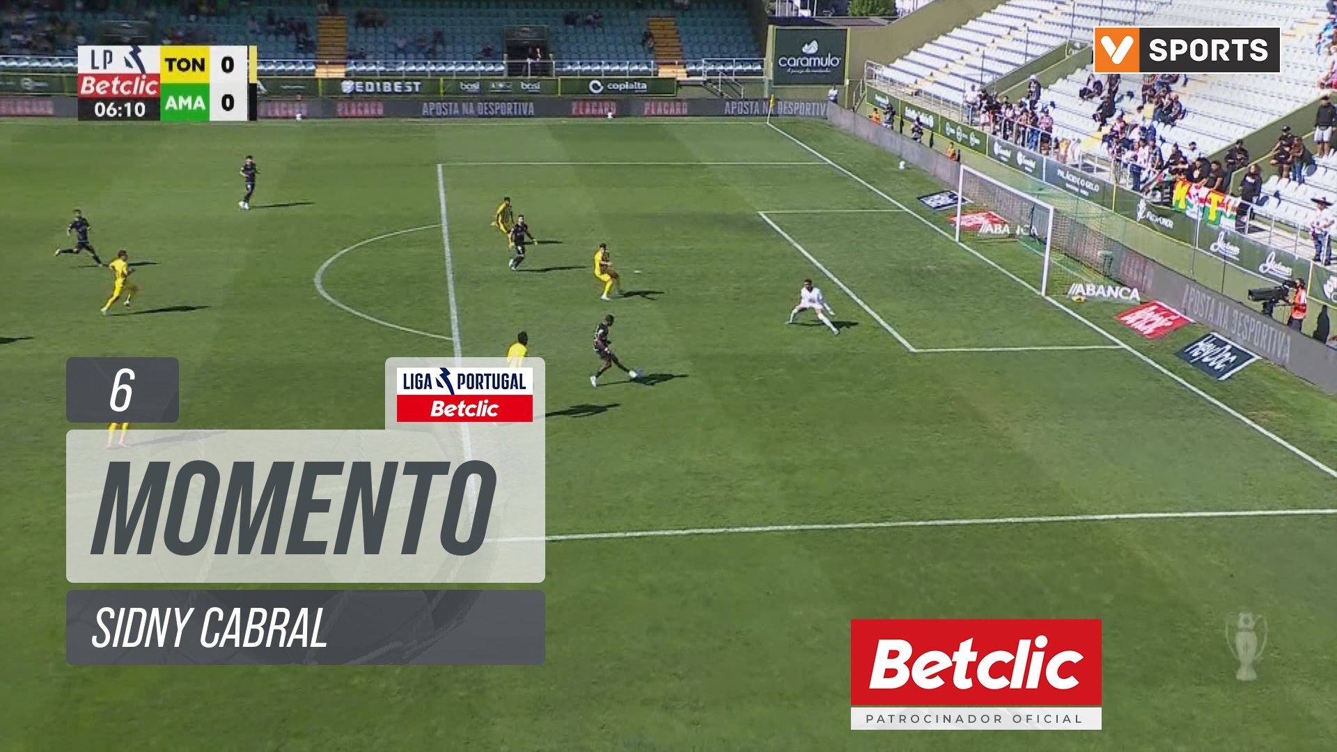 Estrela Amadora, Jogada, Sidny Cabral aos 6'