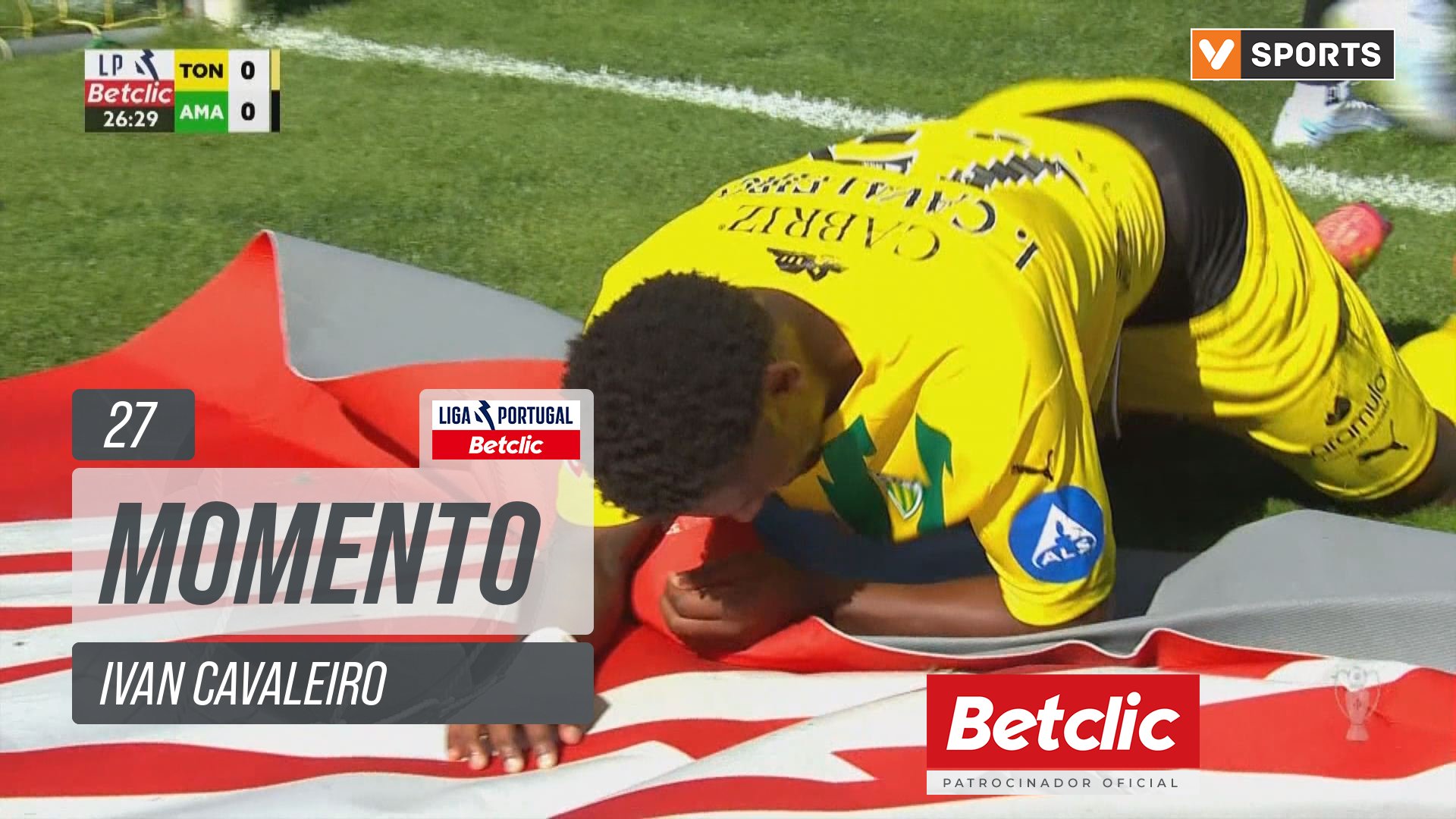 Tondela, Jogada, Ivan Cavaleiro aos 27'