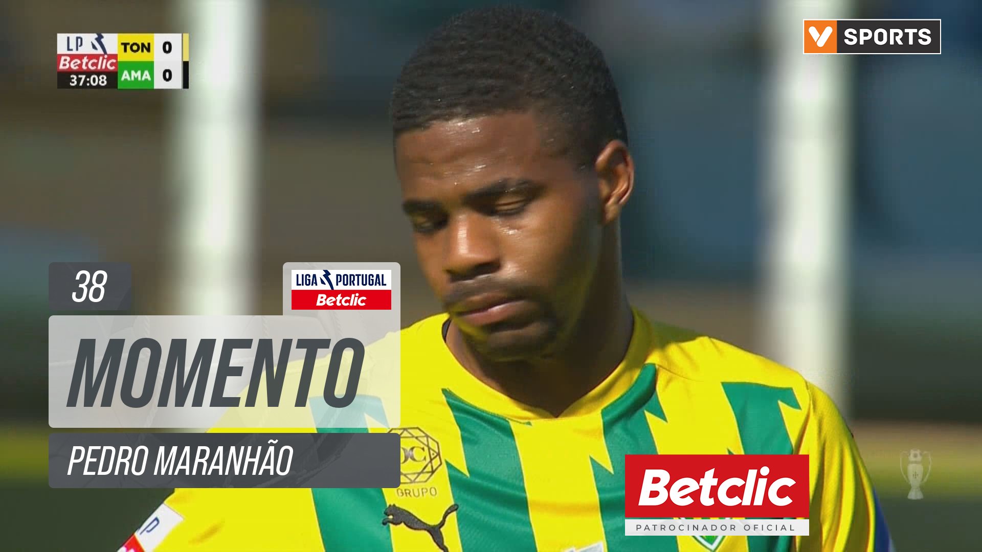 Tondela, Jogada, Pedro Maranhão aos 38'