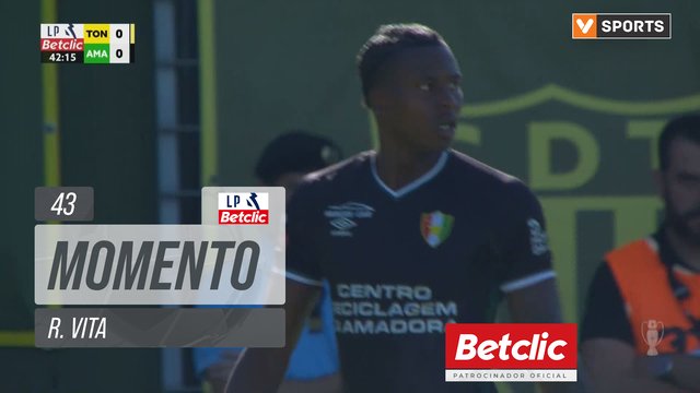 Tondela, Jogada, R. Vita aos 43'