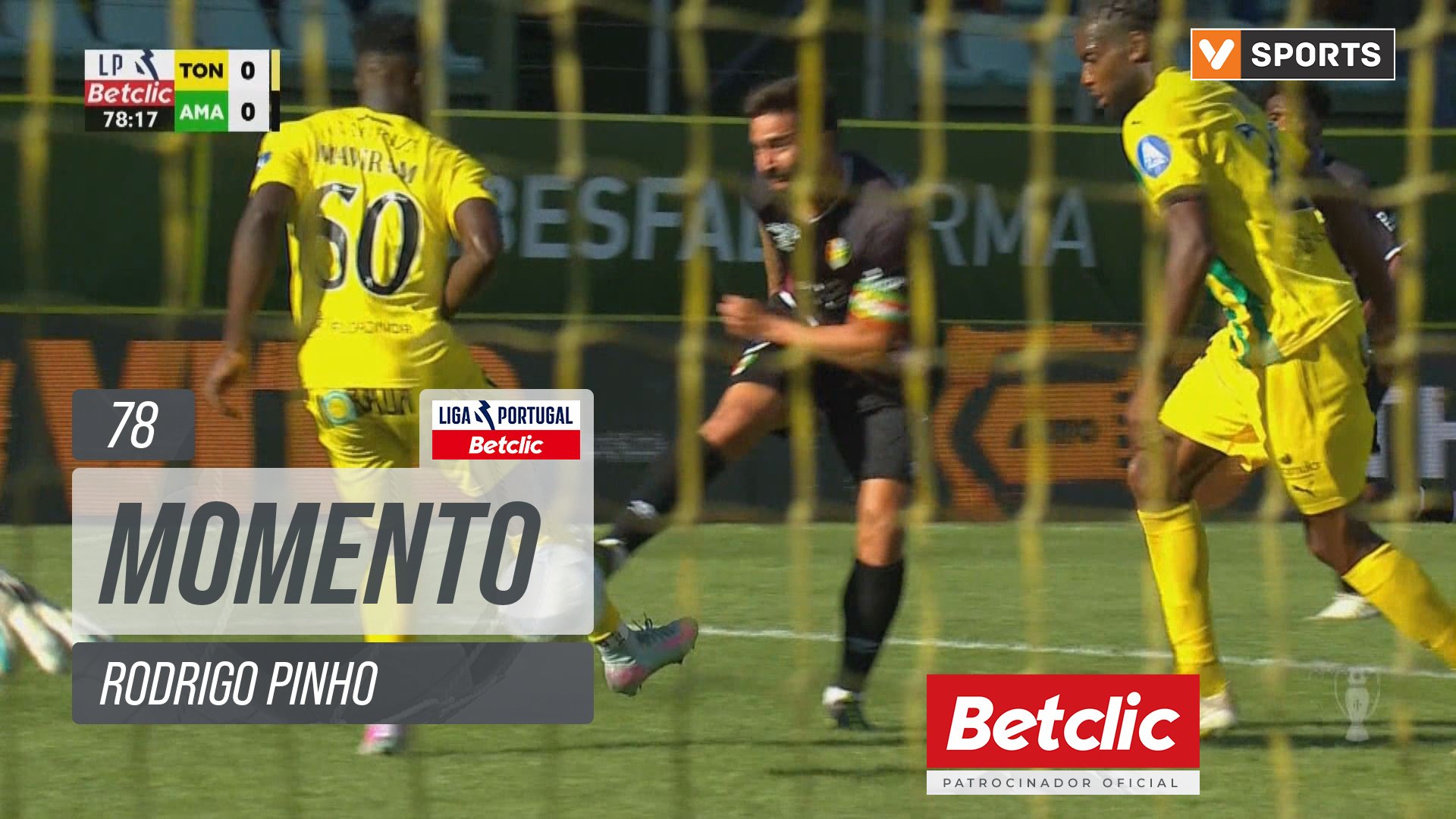 Estrela Amadora, Jogada, Rodrigo Pinho aos 78'