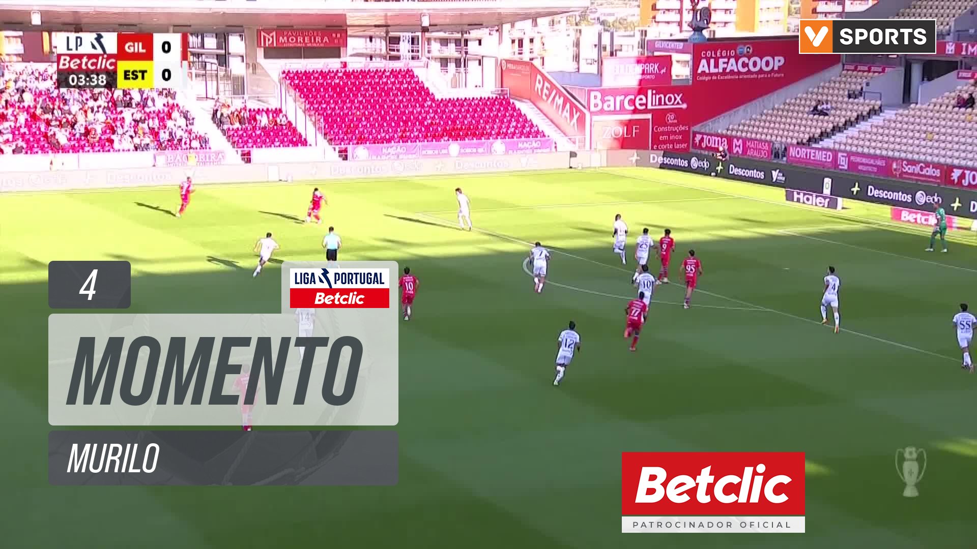 Gil Vicente, Jogada, Murilo aos 4'
