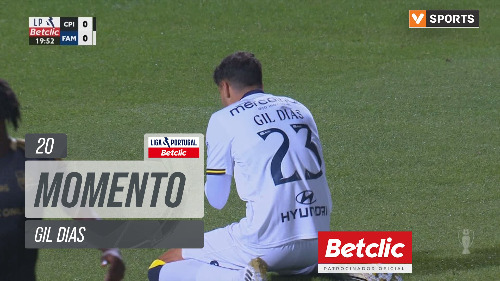 Famalicão, Jogada, Gil Dias aos 20'