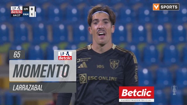 Casa Pia, Jogada, Larrazabal aos 65'