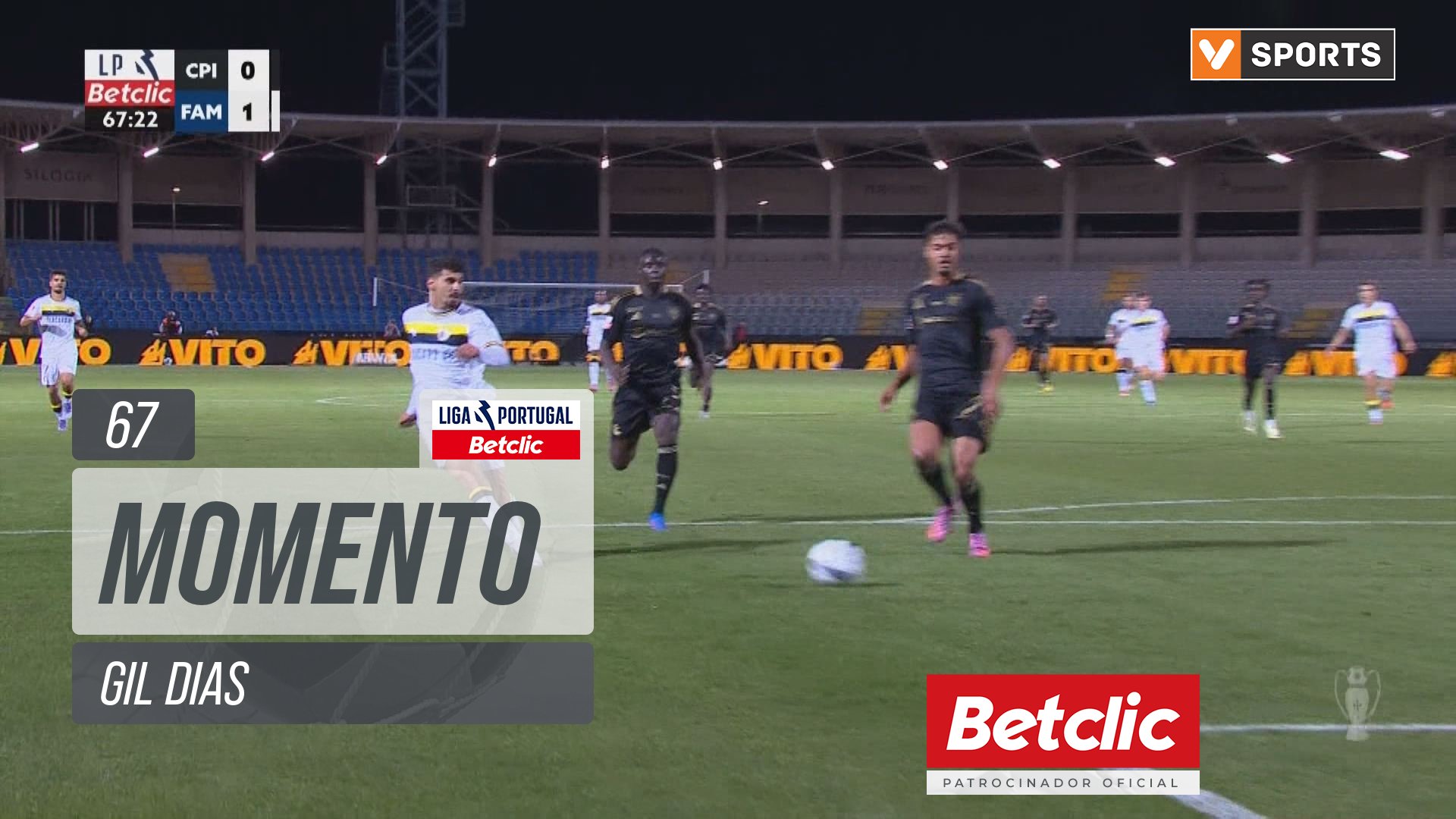 Famalicão, Jogada, Gil Dias aos 67'