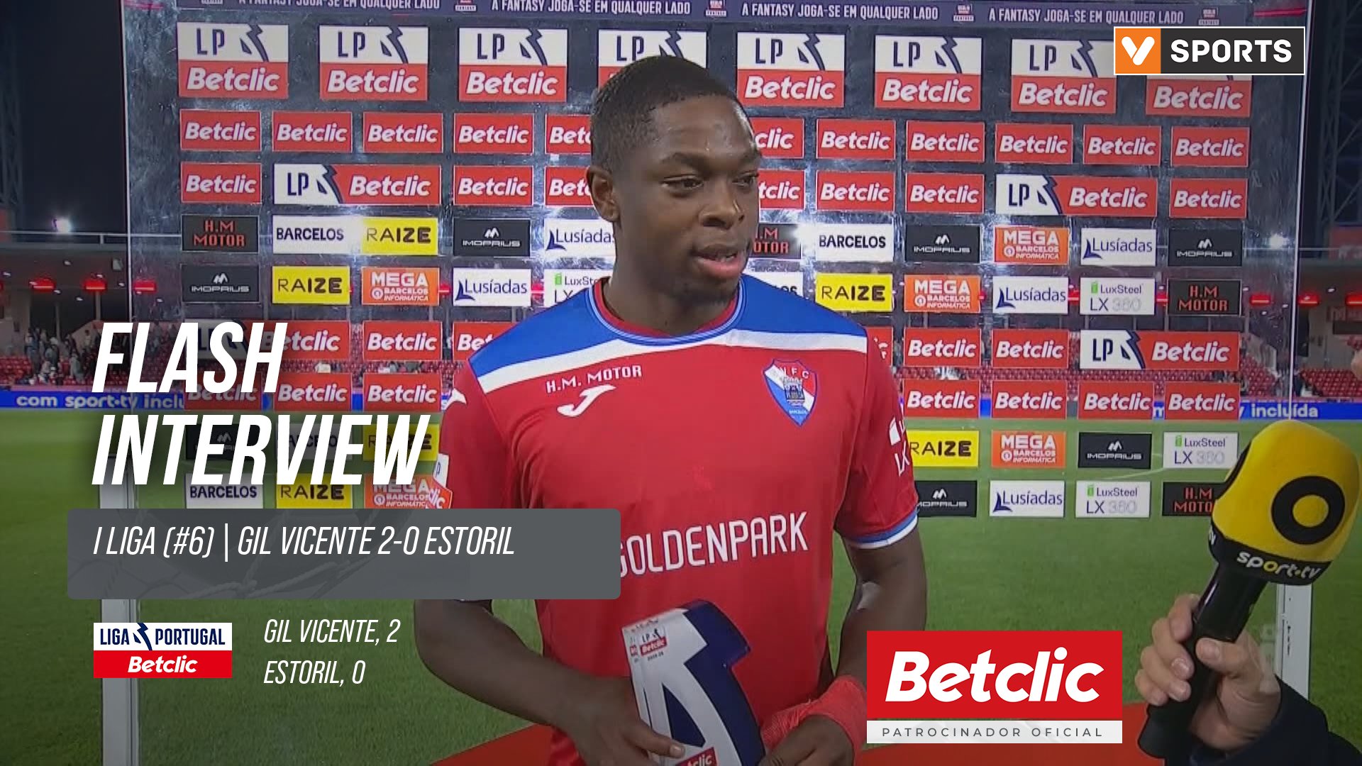I Liga (#6) | Gil Vicente 2-0 Estoril: Flash Interview Marvin