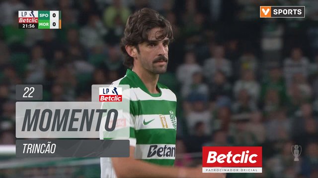 Sporting, Jogada, Trincão aos 22'