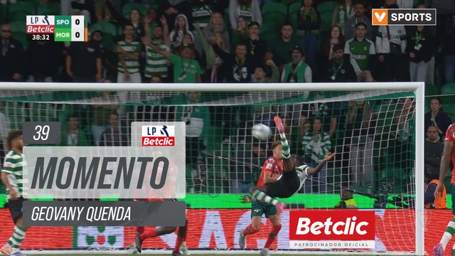 Sporting, Jogada, Geovany Quenda aos 39'