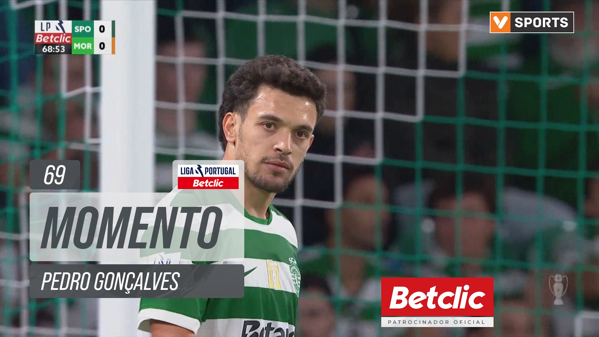 Sporting, Jogada, Pedro Gonçalves aos 69'