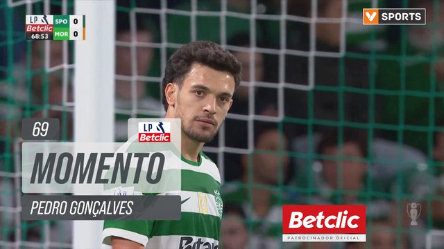 Sporting, Jogada, Pedro Gonçalves aos 69'