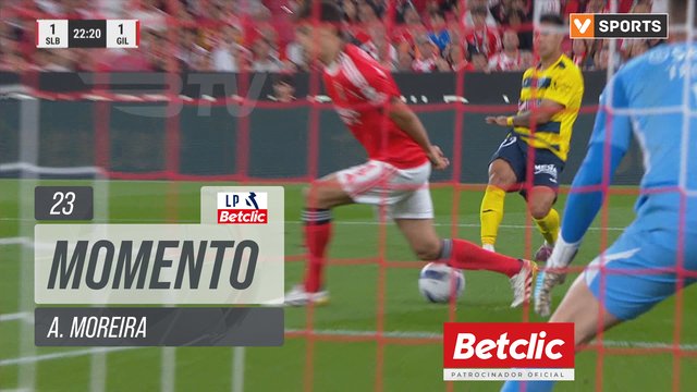 Gil Vicente, Jogada, A. Moreira aos 23'