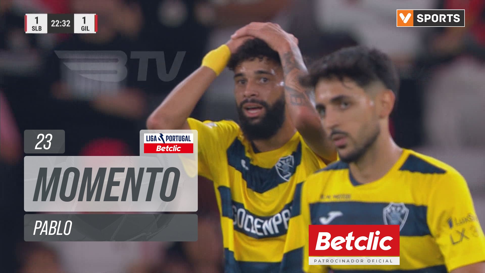 Gil Vicente, Jogada, Pablo aos 23'