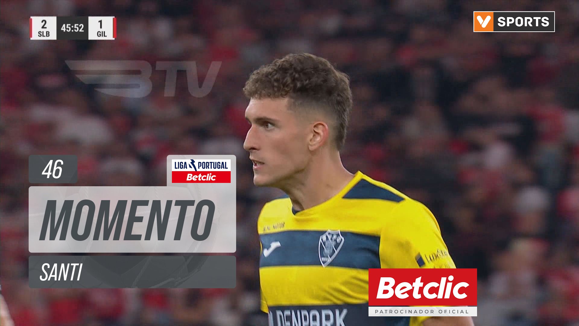 Gil Vicente, Jogada, Santi aos 46'