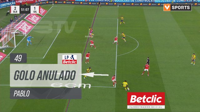 Gil Vicente, Golo Anulado, Pablo aos 49'