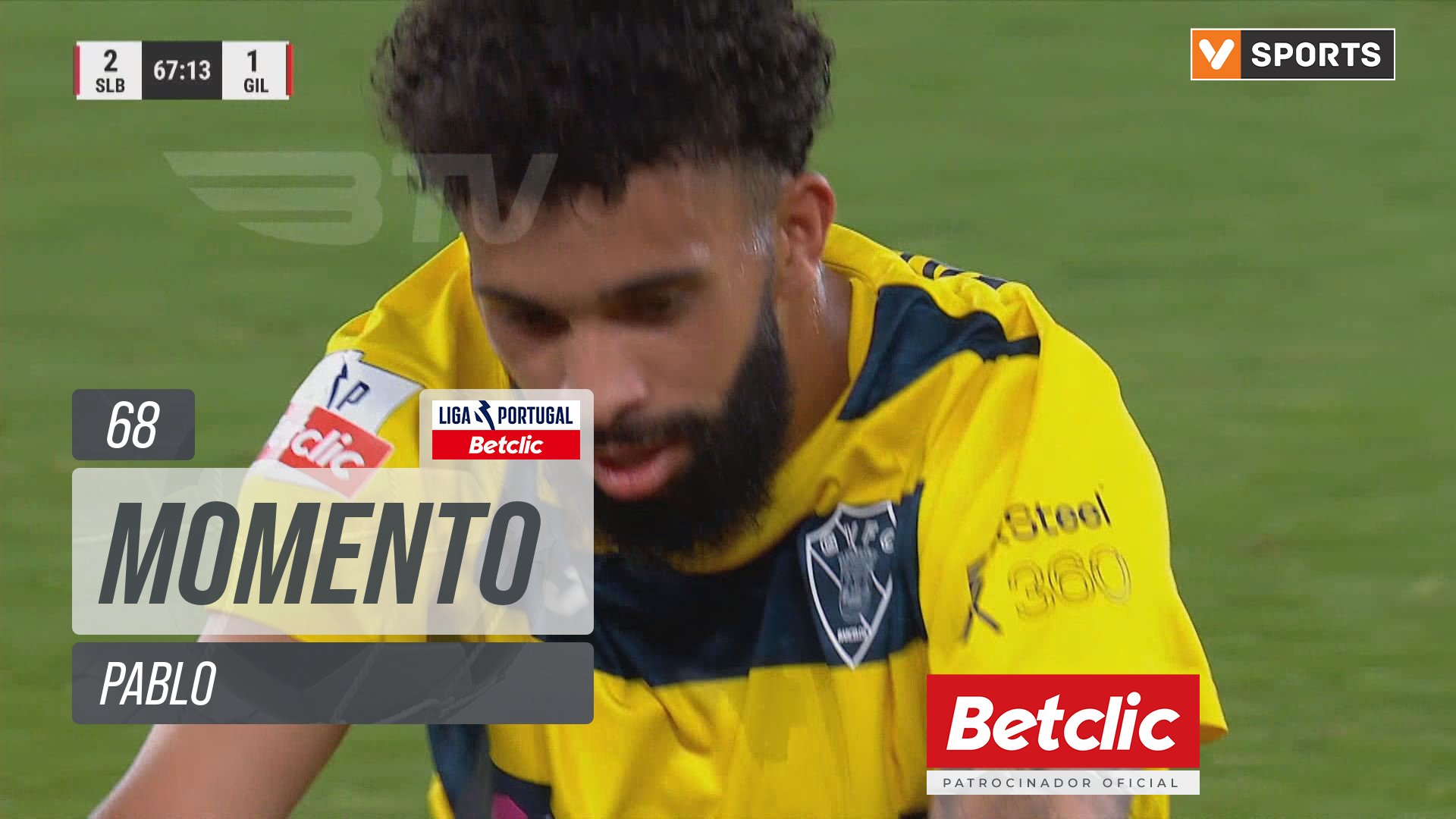 Gil Vicente, Jogada, Pablo aos 68'