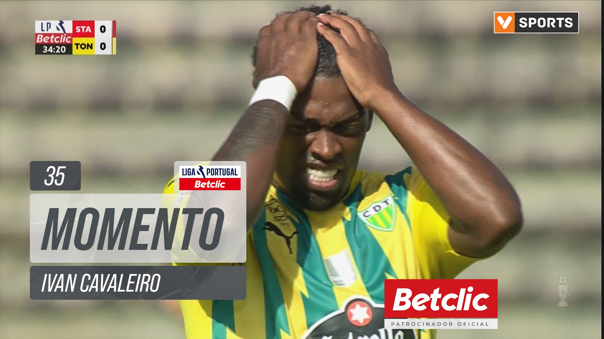 Tondela, Jogada, Ivan Cavaleiro aos 35'