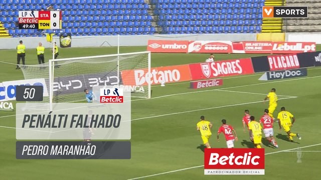 Tondela, Jogada, Pedro Maranhão aos 50'