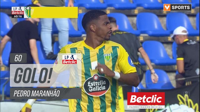 GOLO! Tondela, Pedro Maranhão aos 60', Santa Clara 0-1 Tondela