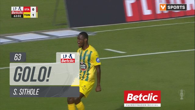 GOLO! Tondela, S. Sithole aos 63', Santa Clara 0-2 Tondela