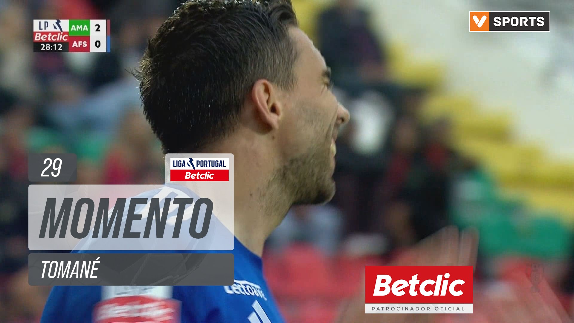 AVS, Jogada, Tomané aos 29'