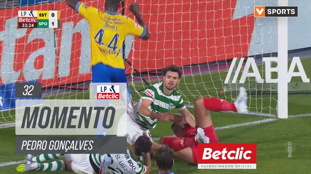 Sporting, Jogada, Pedro Gonçalves aos 32'