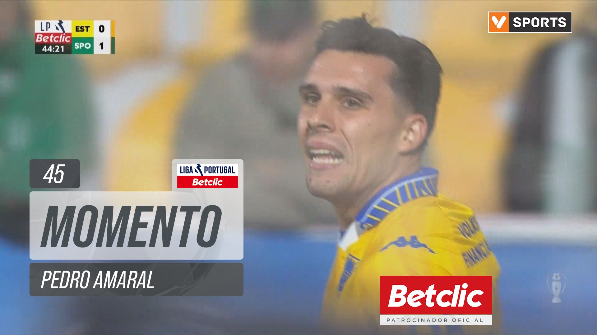 Estoril, Jogada, Pedro Amaral aos 45'