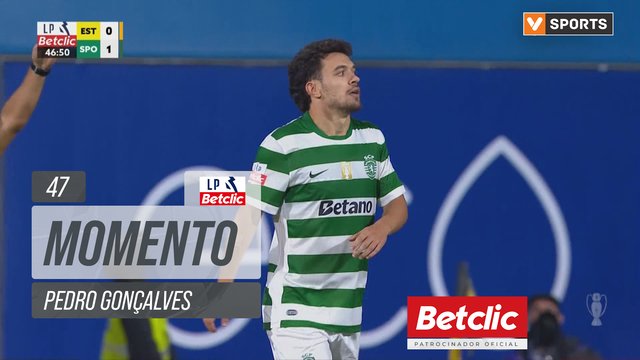 Sporting, Jogada, Pedro Gonçalves aos 47'