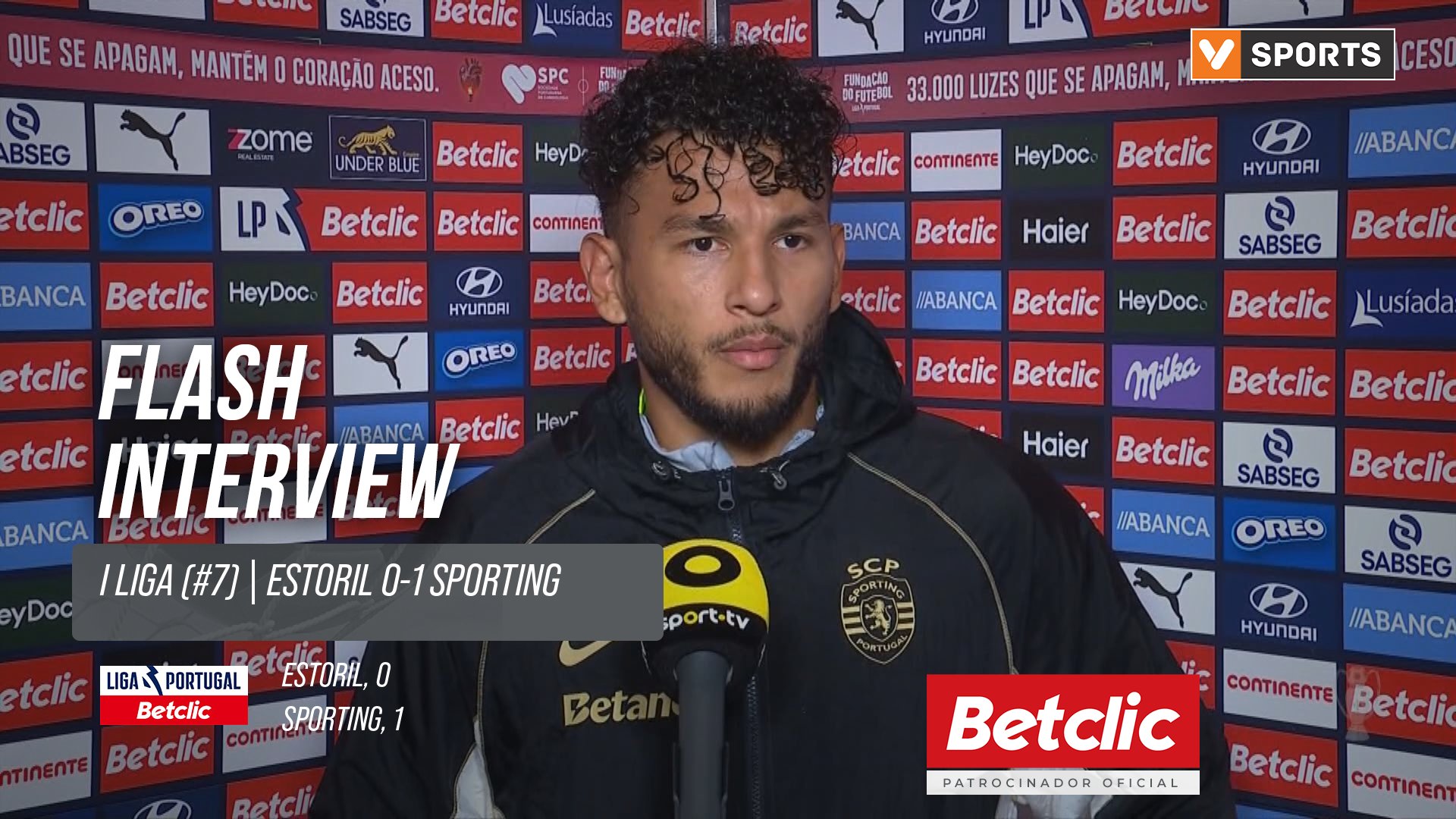 I Liga (#7) | Estoril 0-1 Sporting: Flash Interview L. Suárez