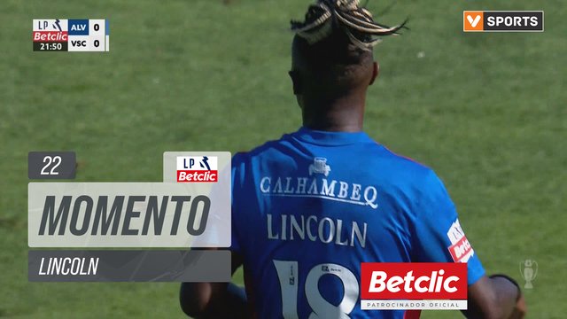 Alverca, Jogada, Lincoln aos 22'