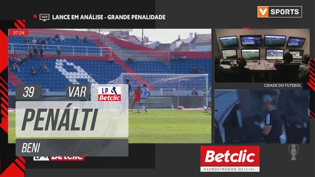 Vitória SC, Penálti, Beni aos 39'
