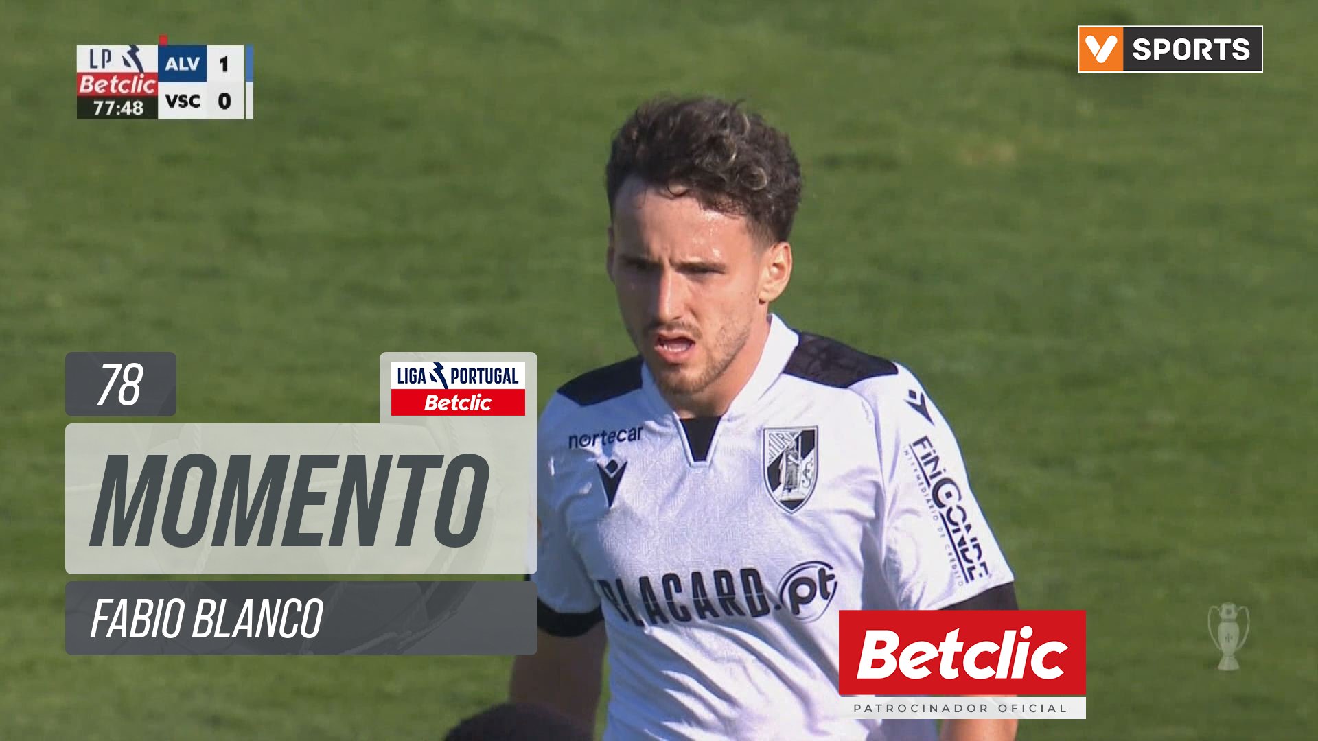 Vitória SC, Jogada, Fabio Blanco aos 78'