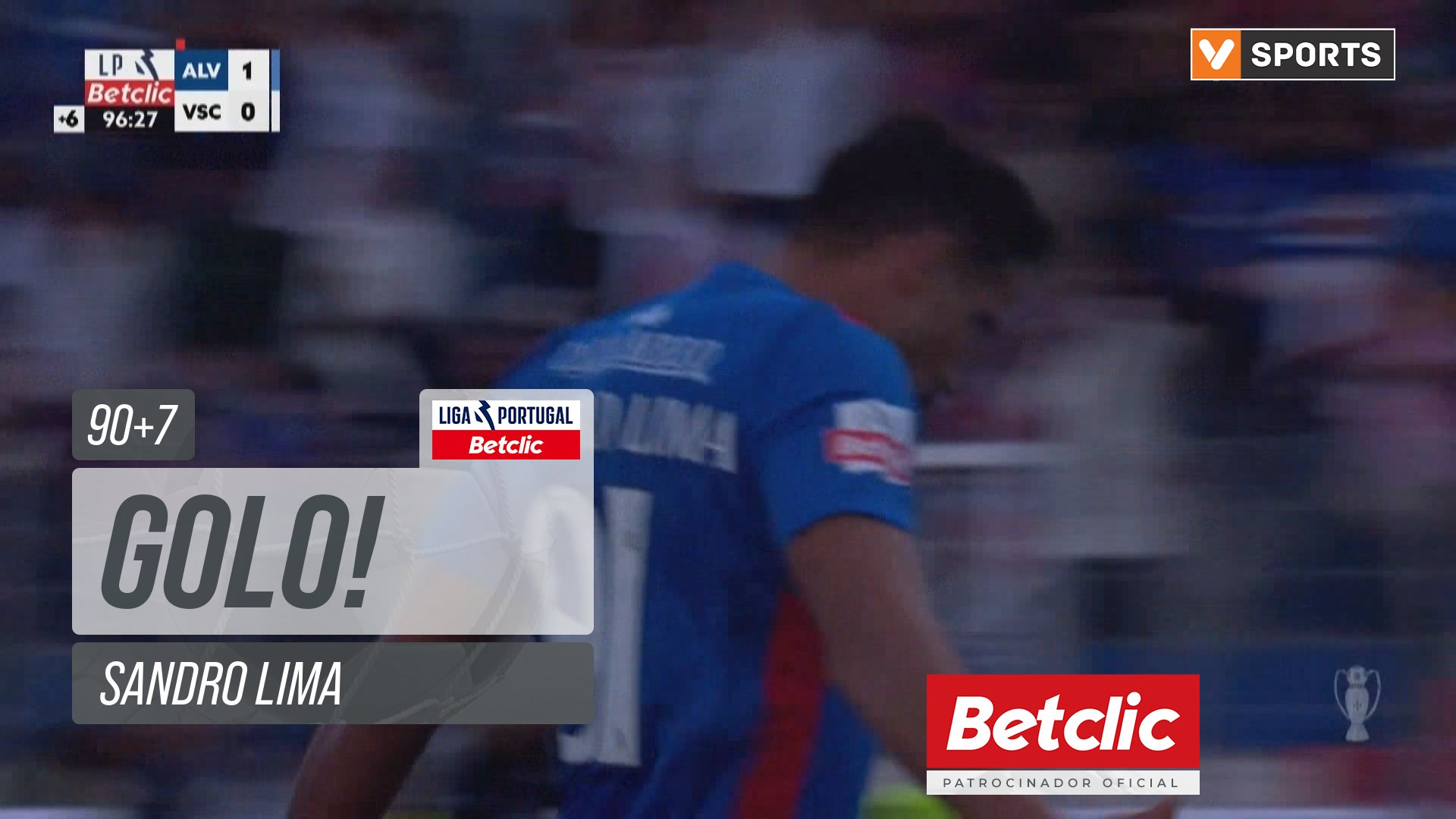 GOLO! Alverca, Sandro Lima aos 90'+7', Alverca 2-0 Vitória SC