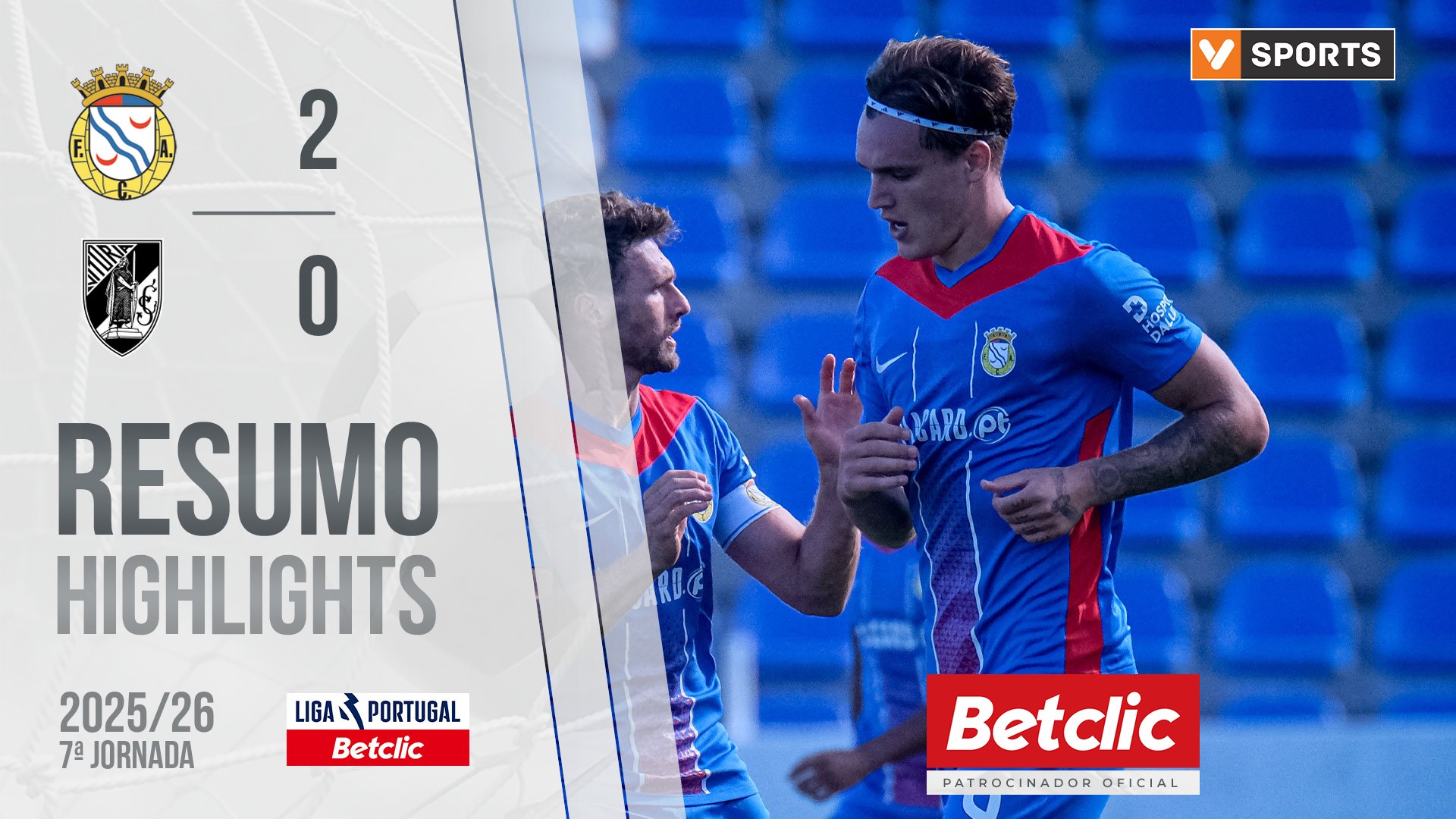 Liga Portugal Betclic (7ªJ): Resumo Alverca 2-0 Vitória SC