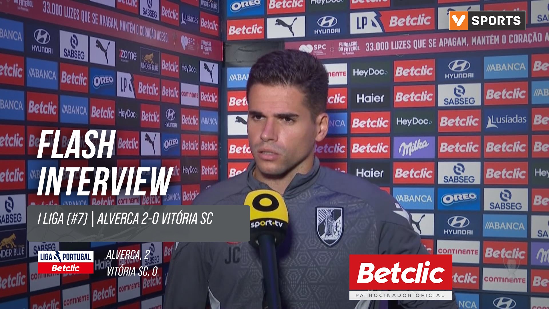 I Liga (#7) | Alverca 2-0 Vitória SC: Flash Interview João Costa