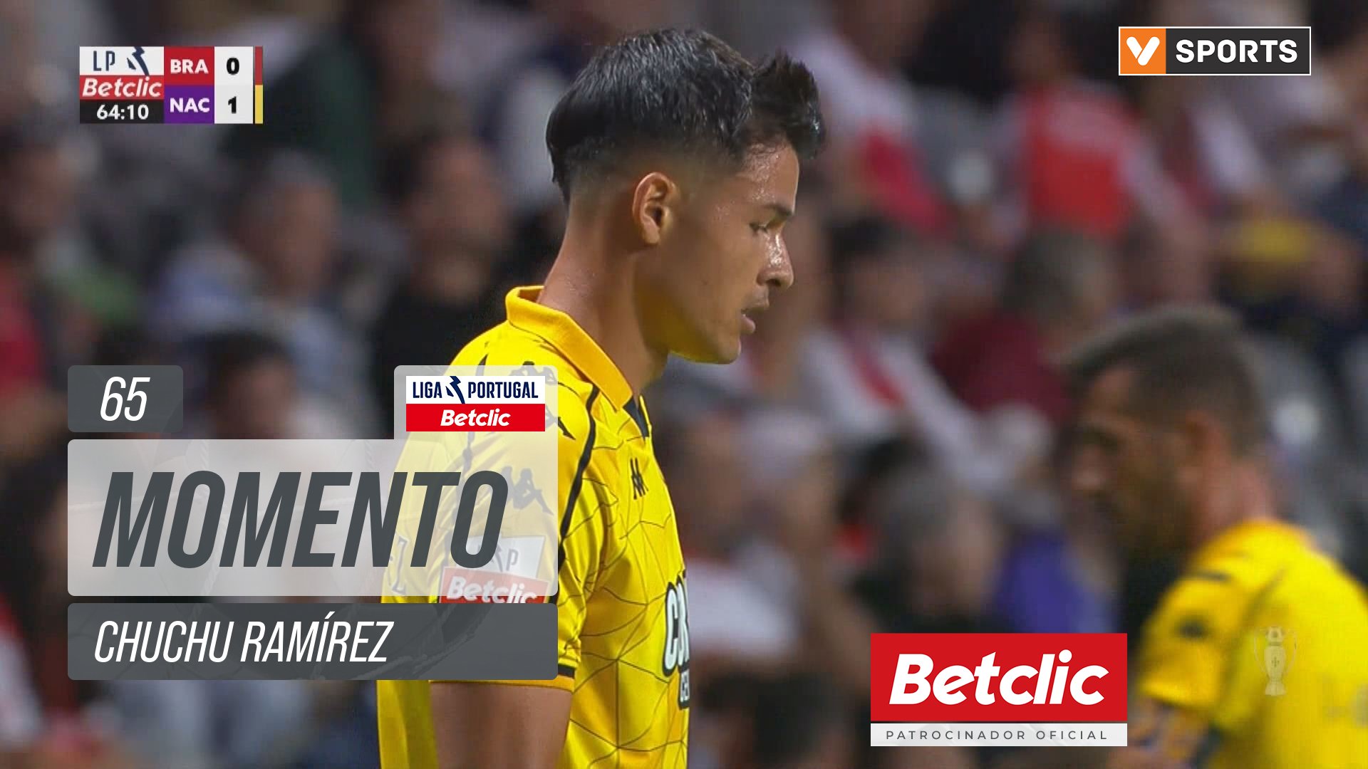 Nacional, Jogada, Chuchu Ramírez aos 65'